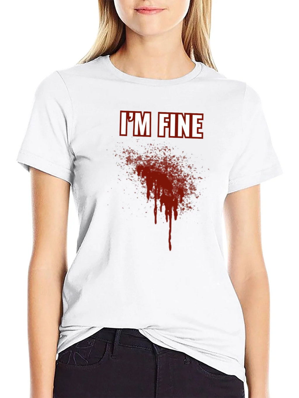 Im Fine Graphic Novelty T-Shirt product image 8
