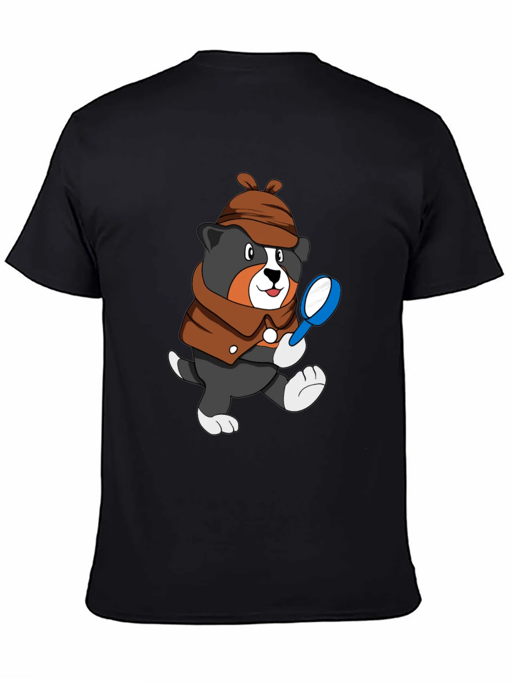 Detective Dog T-Shirt - Cartoon Puppy Sleuth Tee product image 4