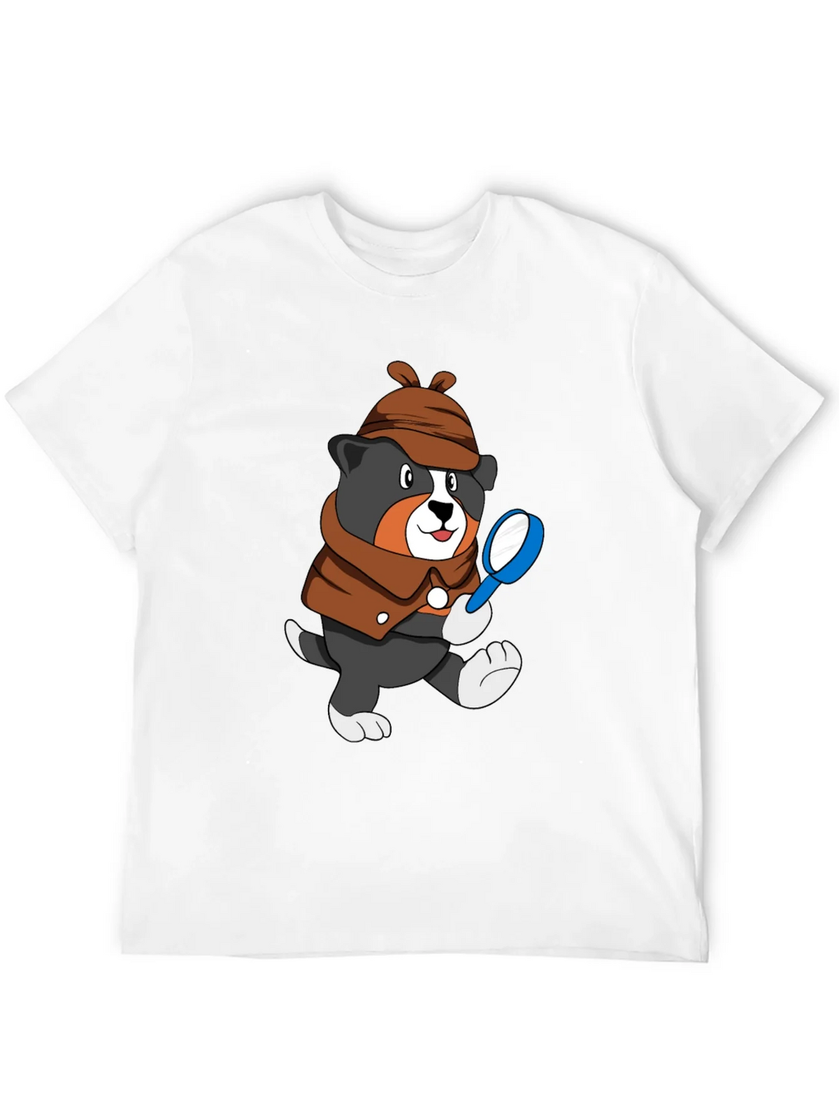 Detective Dog T-Shirt - Cartoon Puppy Sleuth Tee product image 10