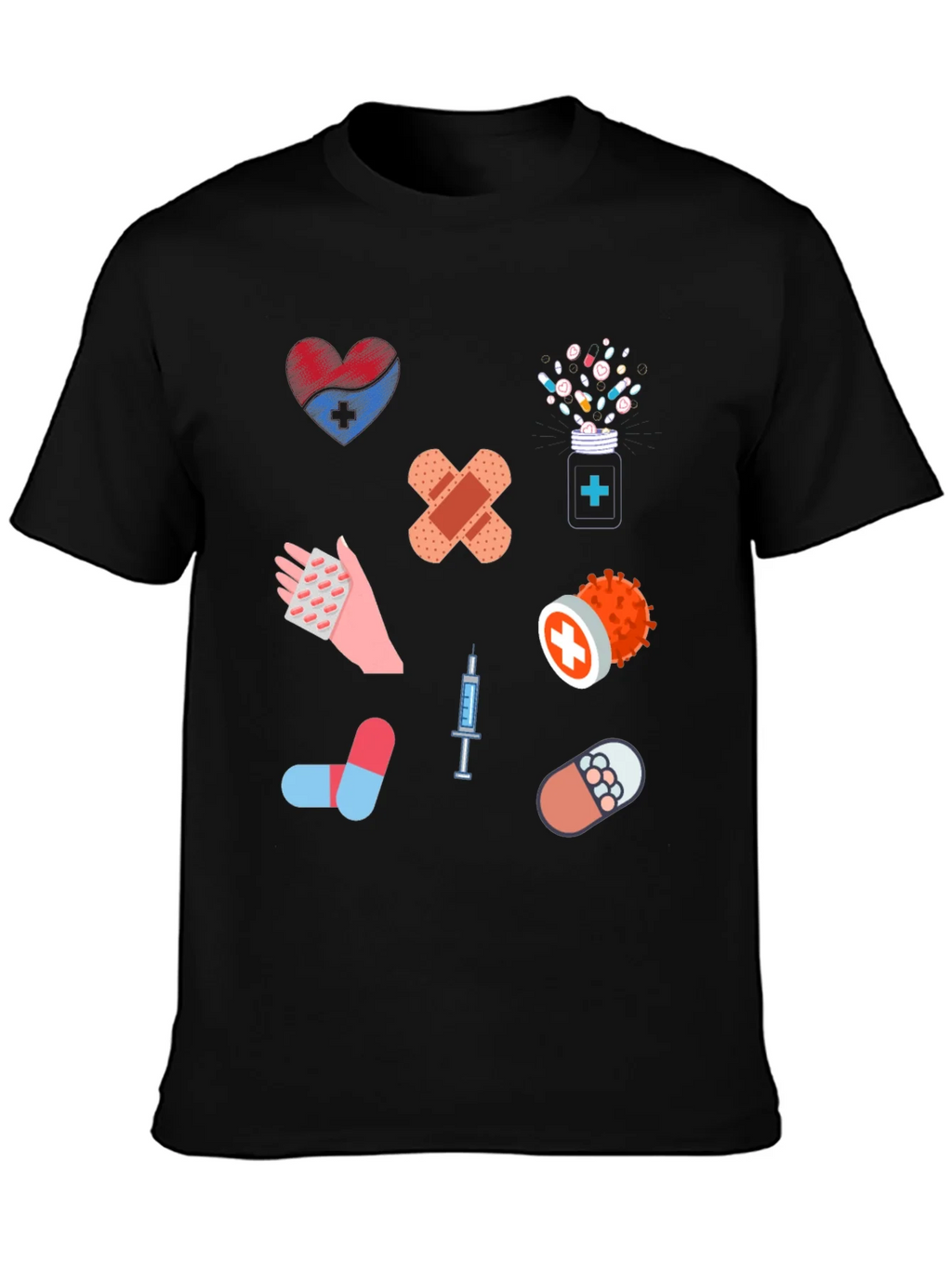 Medical Print T-Shirt - Novelty Healthcare Tee product image 3