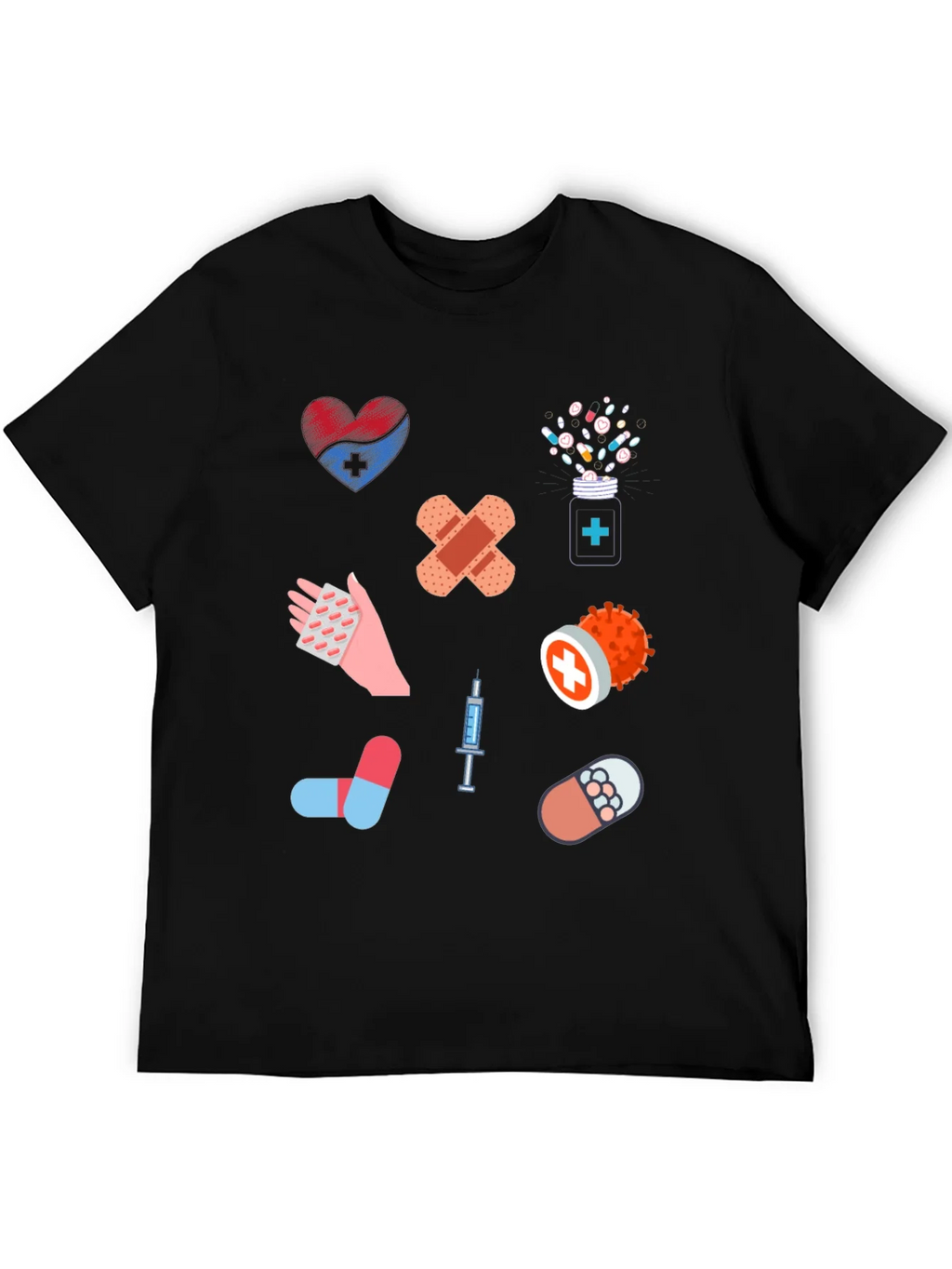 Medical Print T-Shirt - Novelty Healthcare Tee product image 5