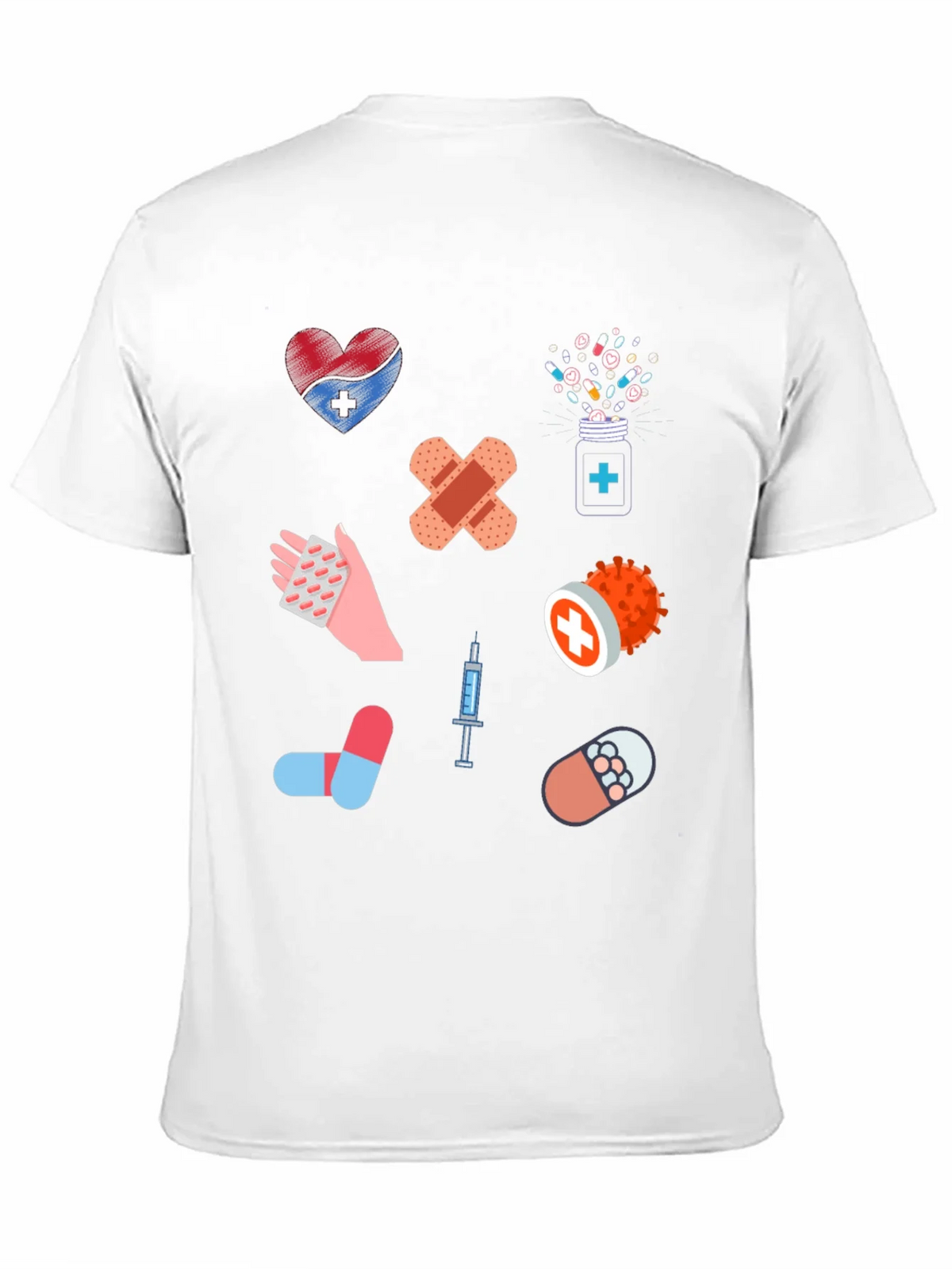Medical Print T-Shirt - Novelty Healthcare Tee product image 10