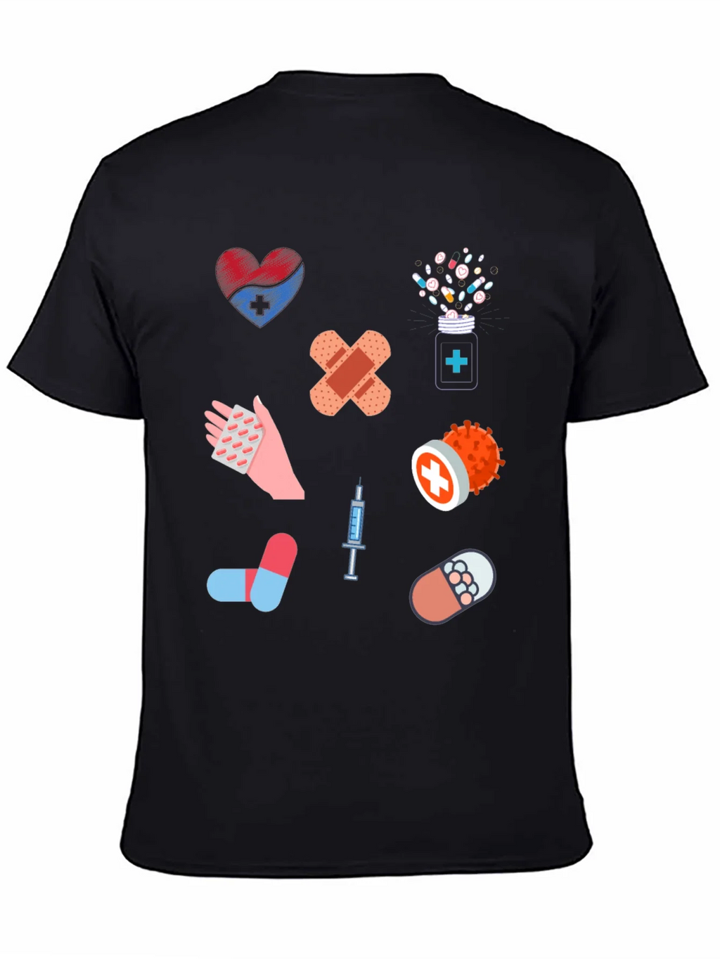 Medical Print T-Shirt - Novelty Healthcare Tee product image 4