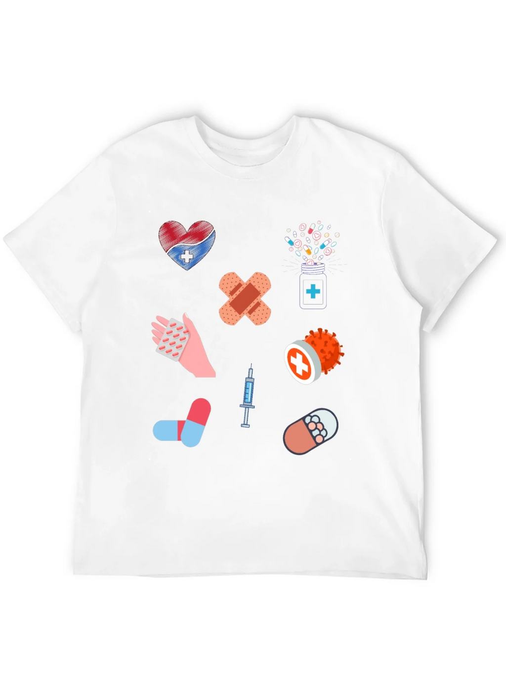Medical Print T-Shirt - Novelty Healthcare Tee product image 11