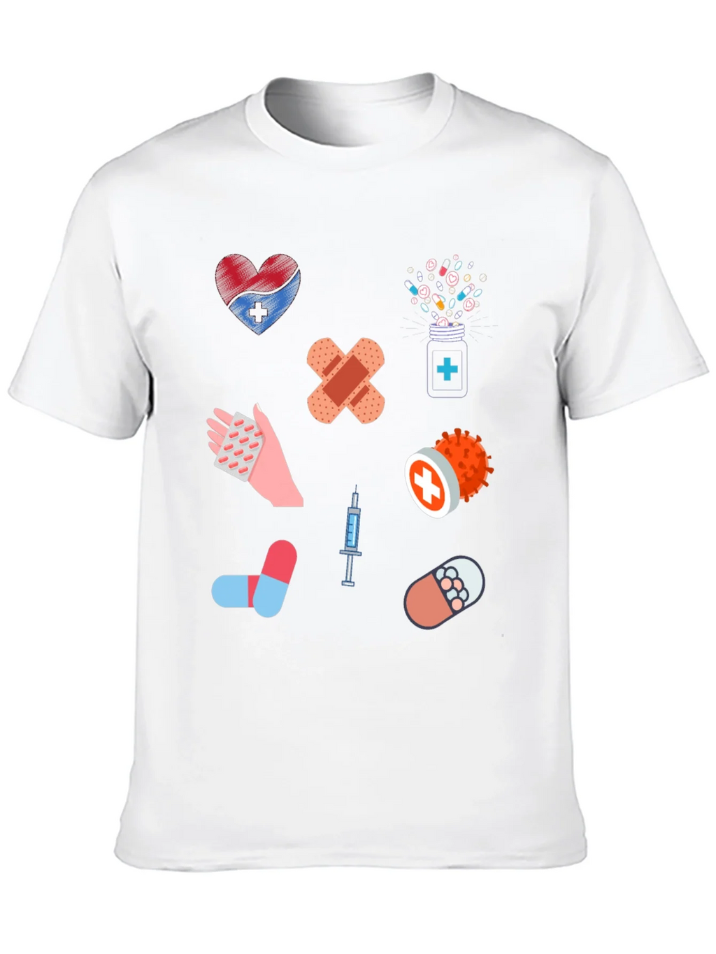 Medical Print T-Shirt - Novelty Healthcare Tee product image 9