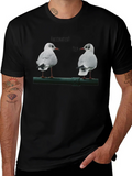 Vaccinated Seagulls Graphic T-Shirt product image 1