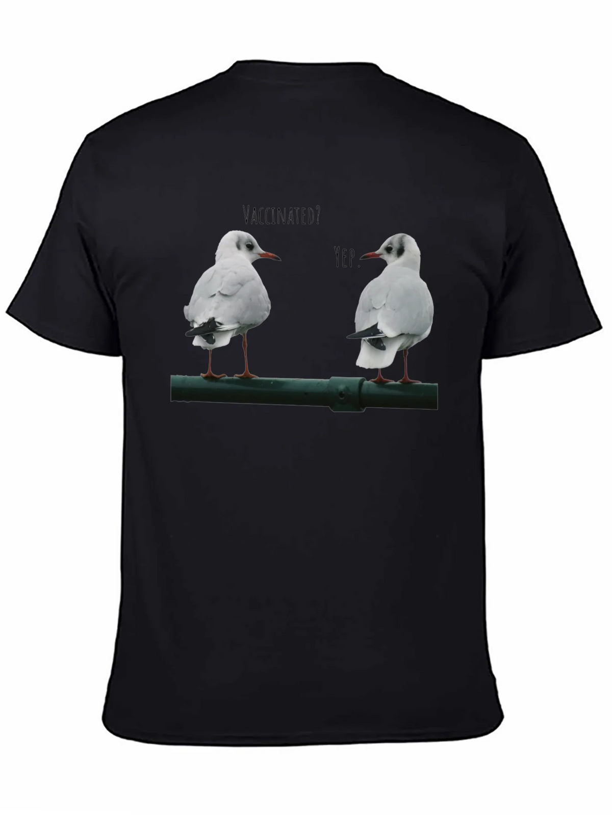 Vaccinated Seagulls Graphic T-Shirt product image 4