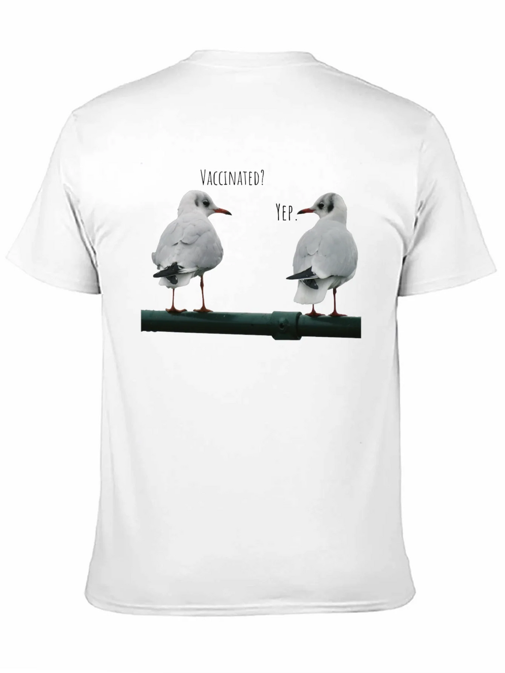 Vaccinated Seagulls Graphic T-Shirt product image 10