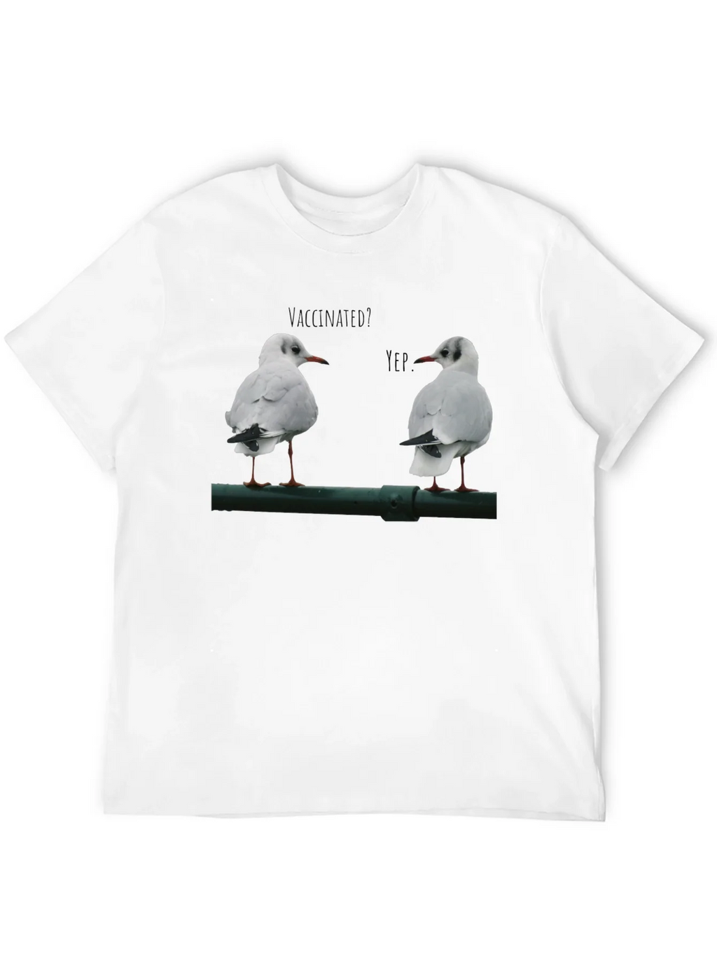 Vaccinated Seagulls Graphic T-Shirt product image 11