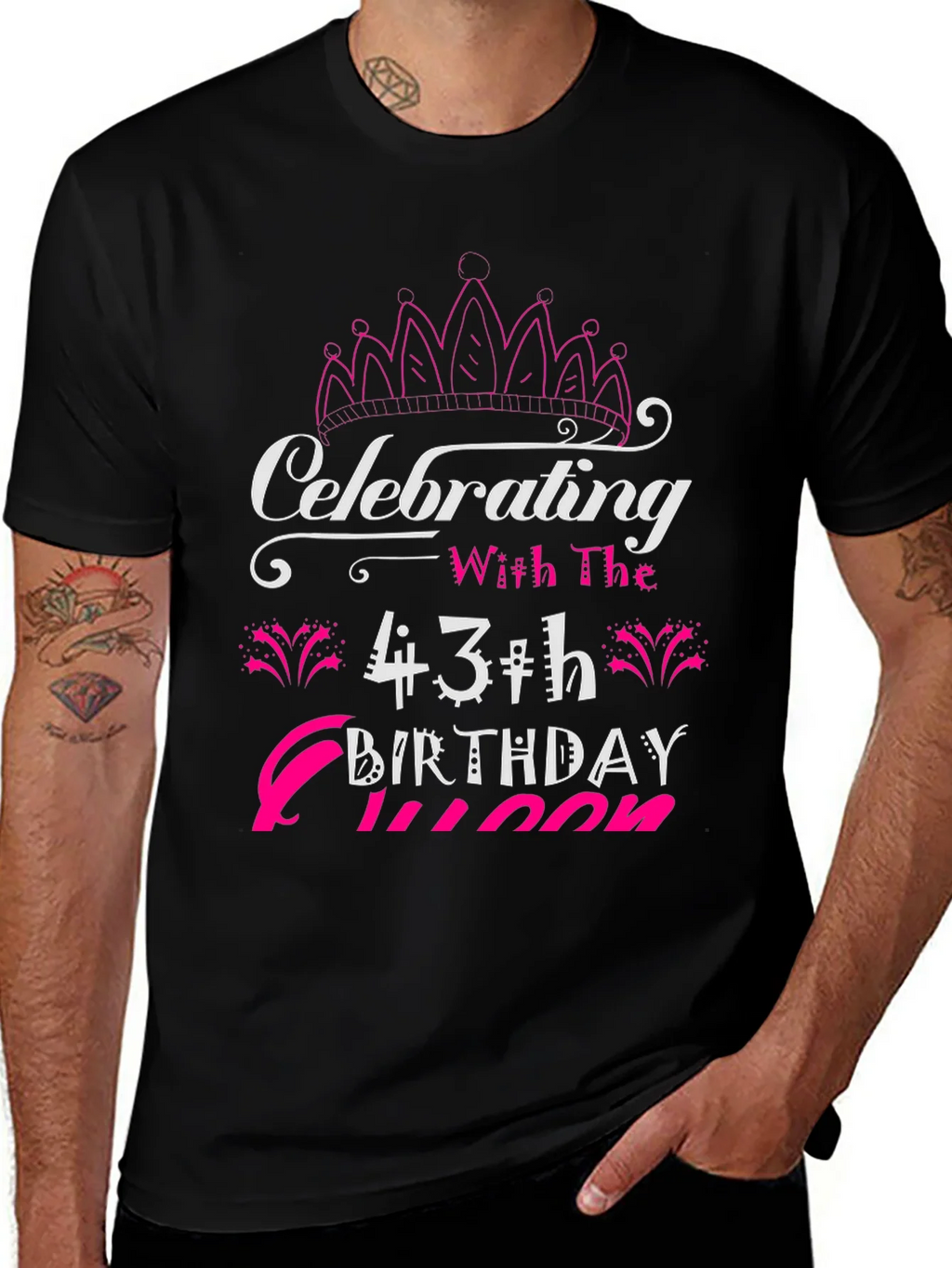 43rd Birthday Queen T-Shirt product image 1