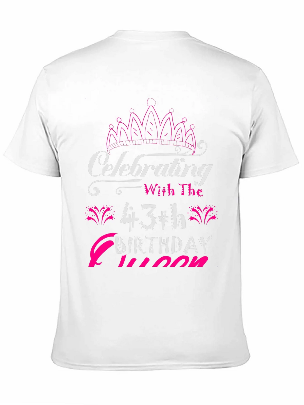 43rd Birthday Queen T-Shirt product image 9