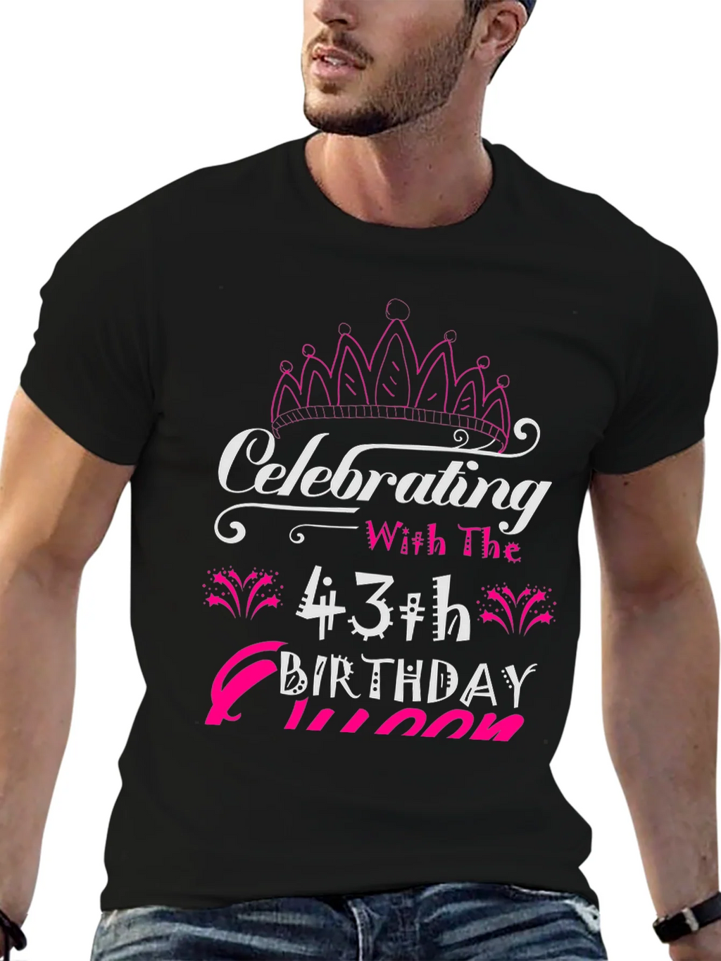 43rd Birthday Queen T-Shirt product image 5
