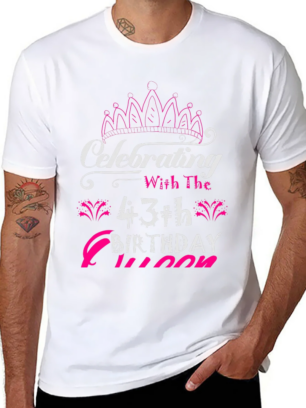 43rd Birthday Queen T-Shirt product image 6