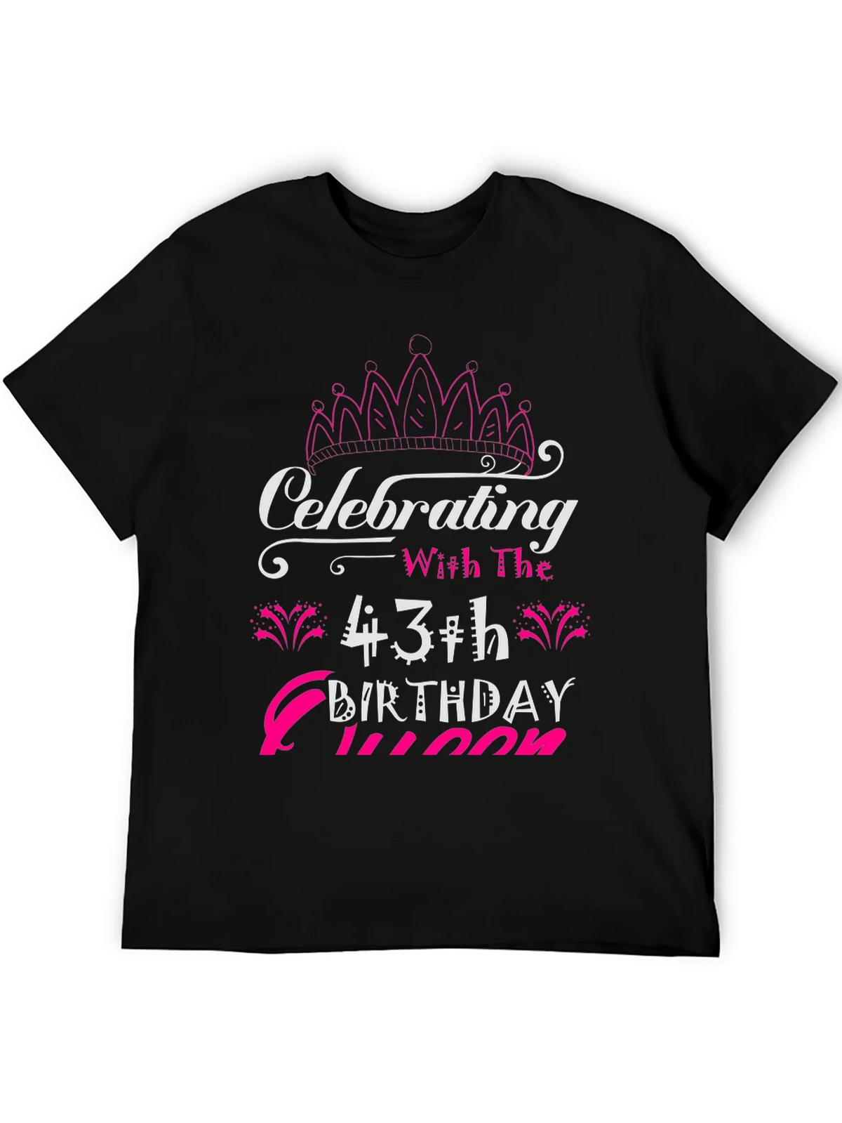 43rd Birthday Queen T-Shirt product image 4