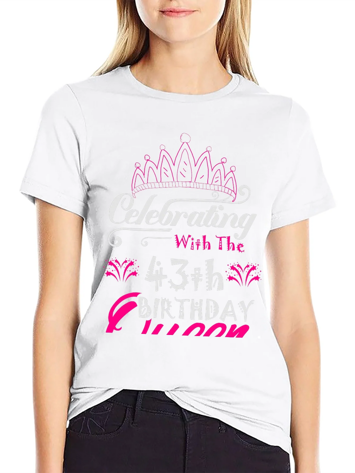 43rd Birthday Queen T-Shirt product image 7