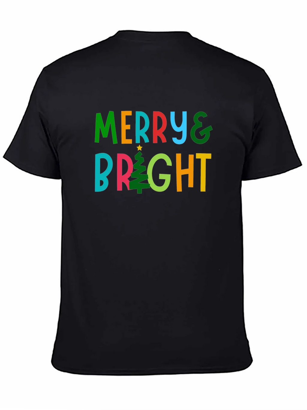 Merry & Bright Christmas T-Shirt product image 4