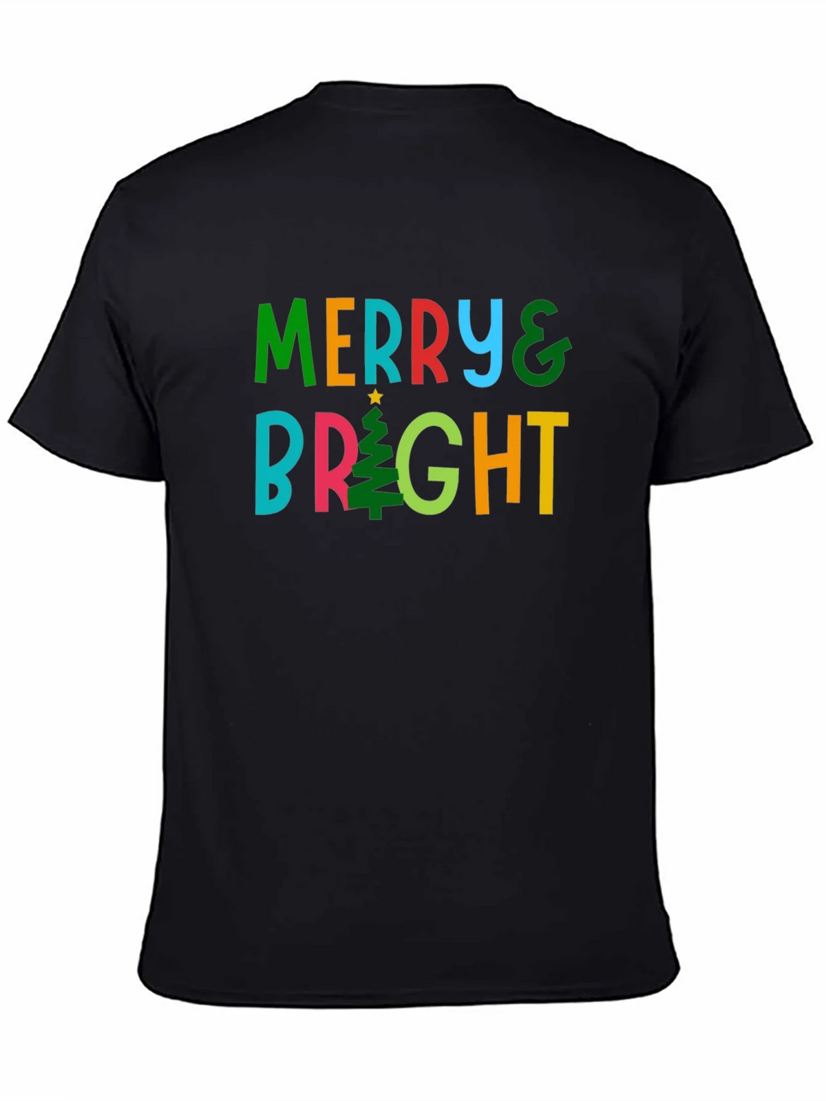 Merry & Bright Christmas T-Shirt product image 4