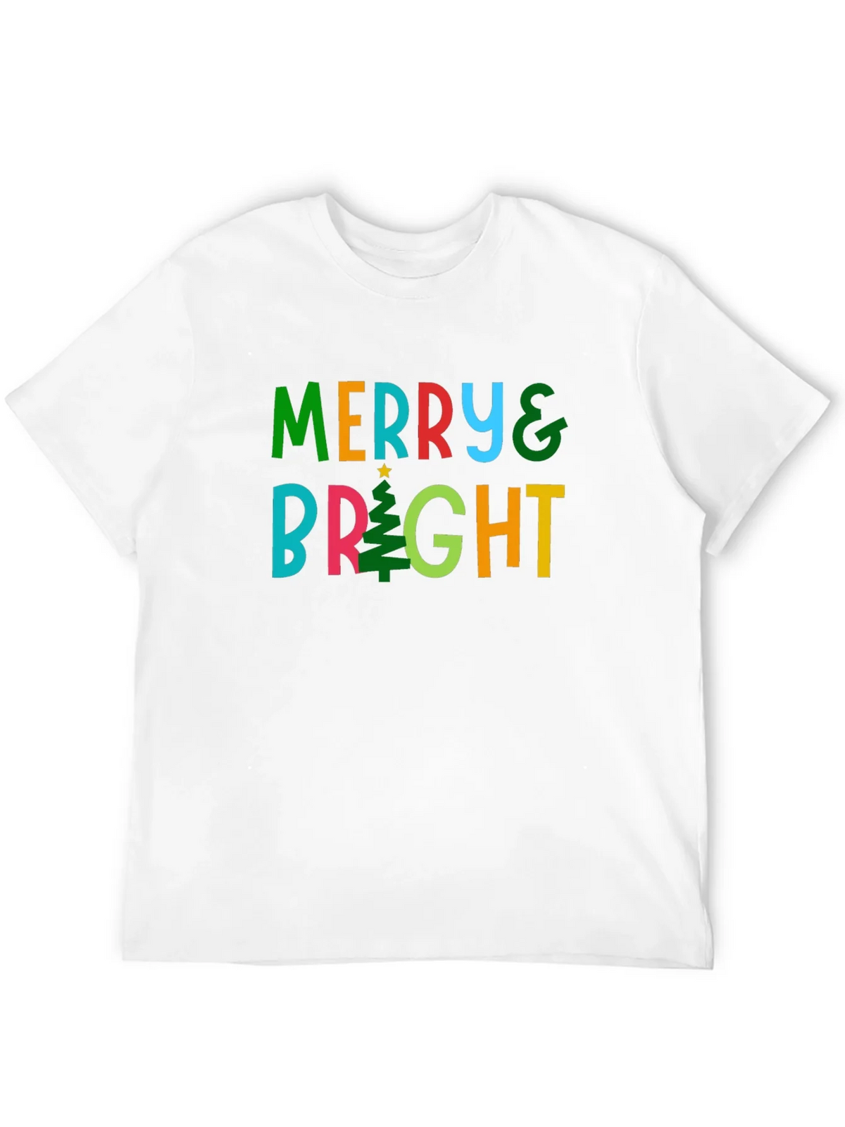 Merry & Bright Christmas T-Shirt product image 11