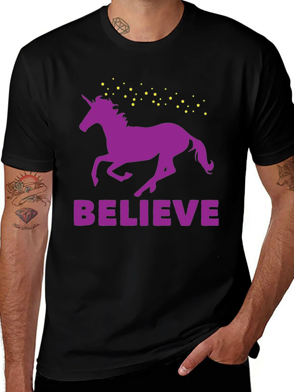 Believe Unicorn T-Shirt product image 1