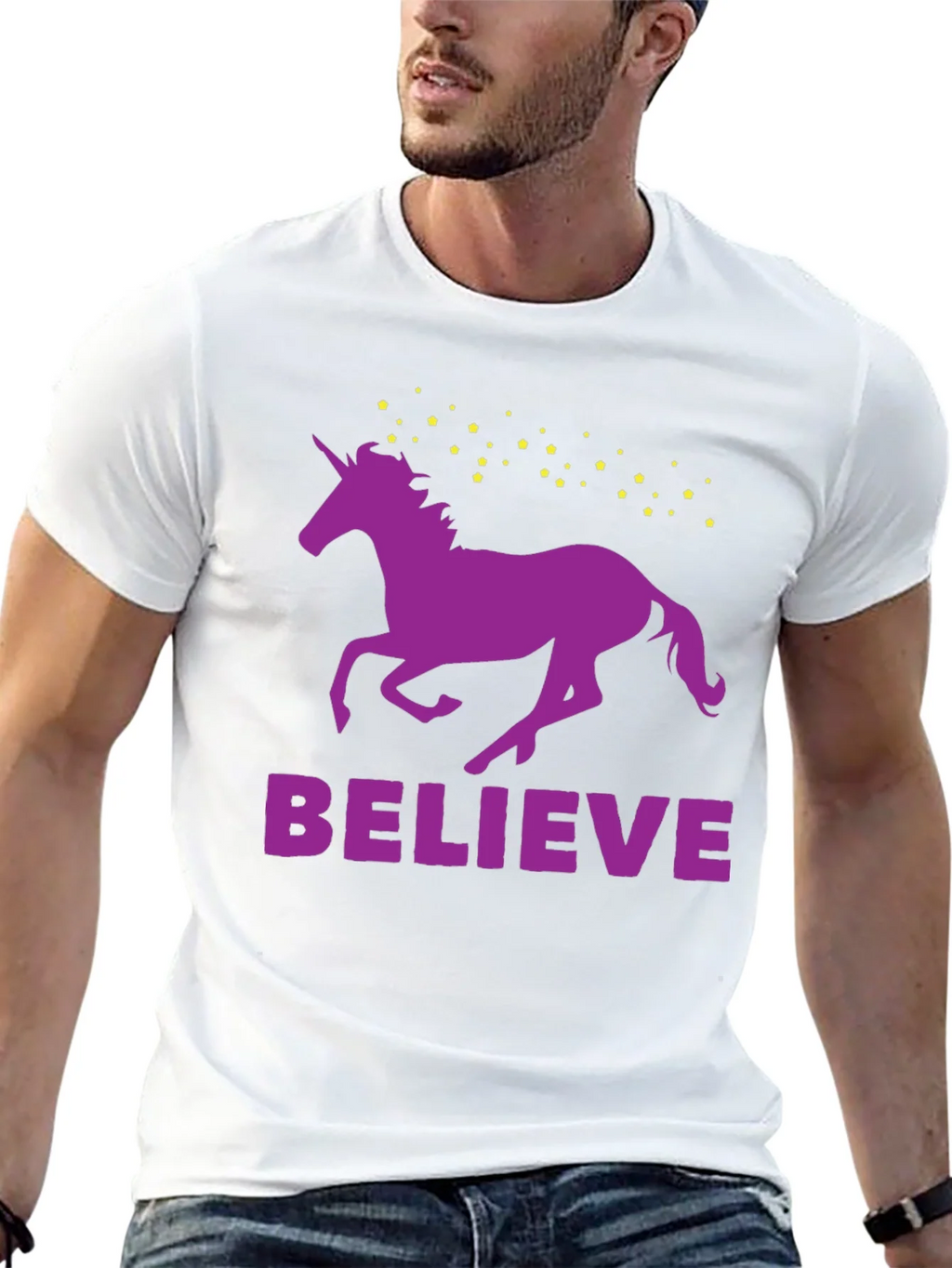 Believe Unicorn T-Shirt product image 12