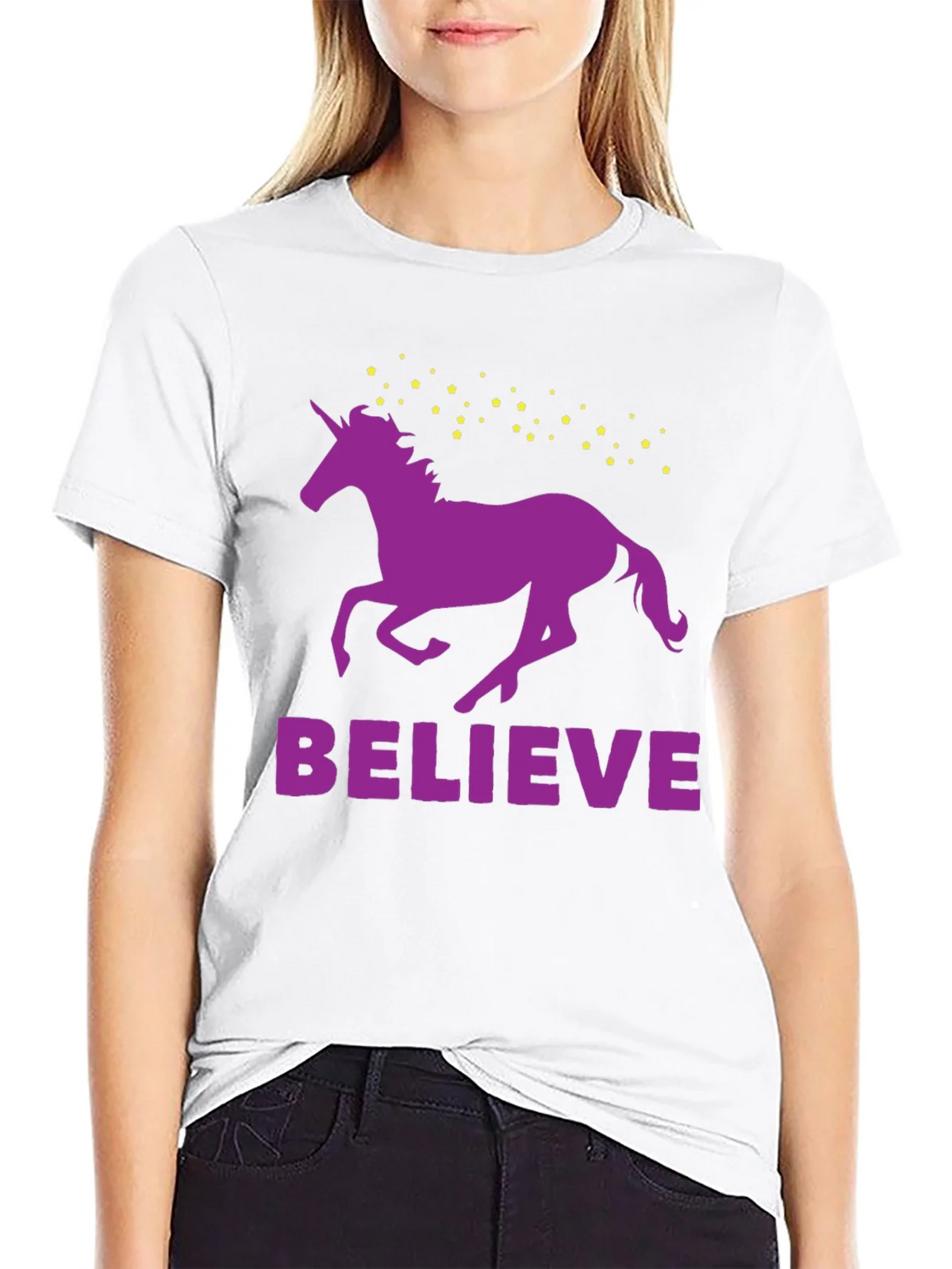 Believe Unicorn T-Shirt product image 8