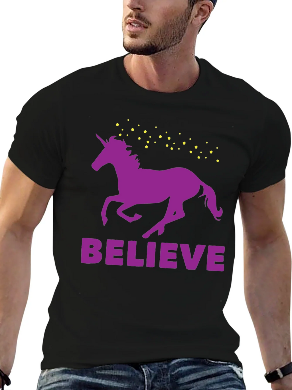 Believe Unicorn T-Shirt product image 6