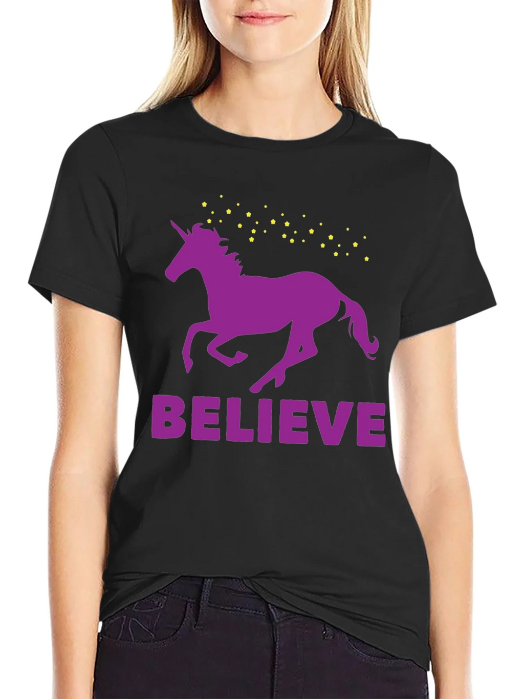 Believe Unicorn T-Shirt product image 2