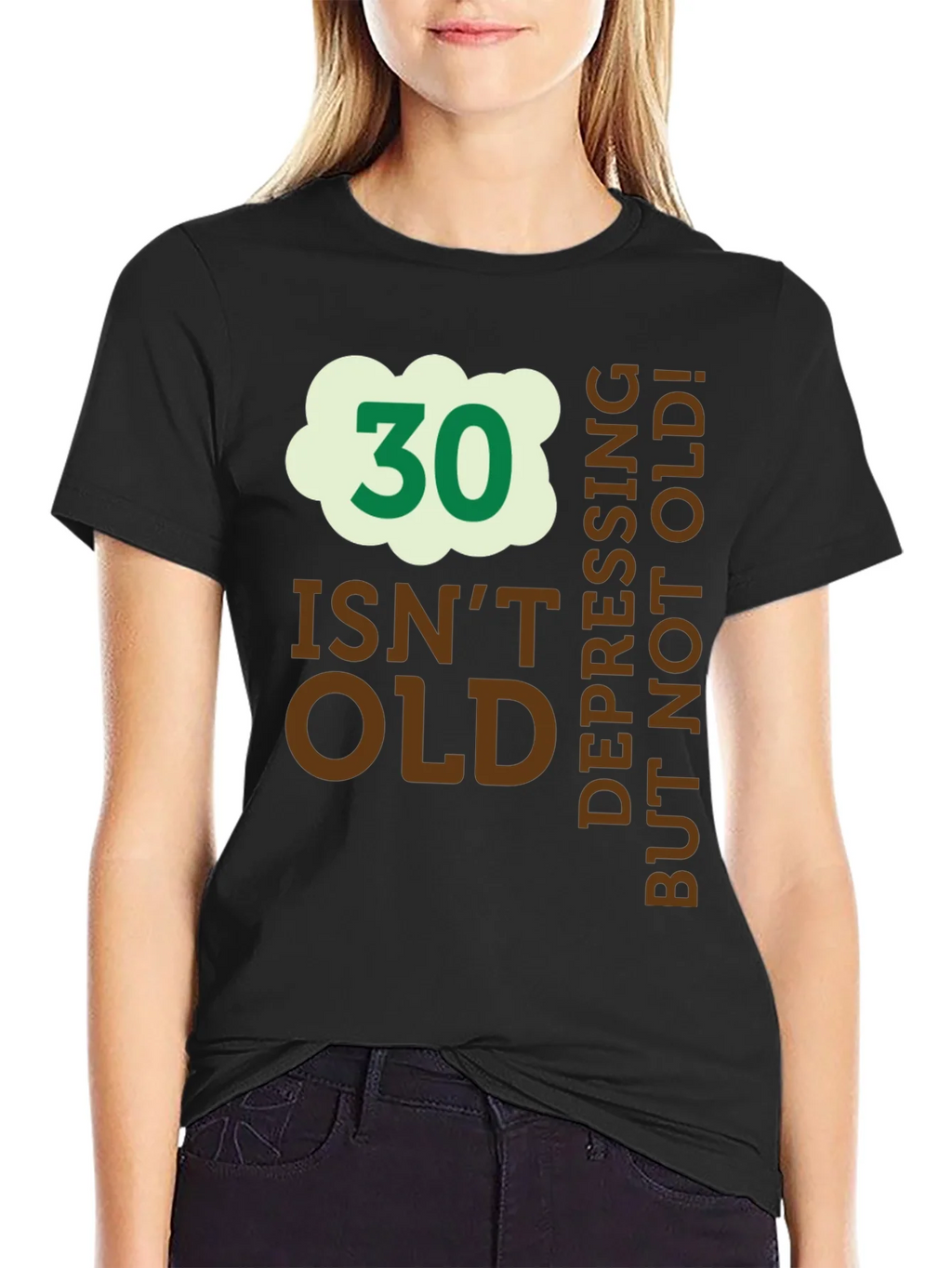 30 Isnt Old Funny Birthday T-Shirt product image 2