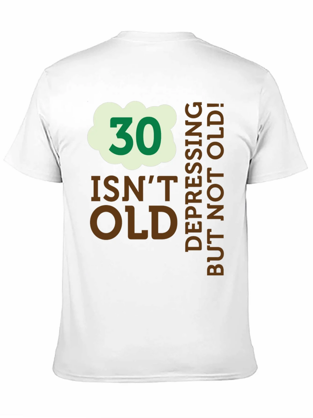 30 Isnt Old Funny Birthday T-Shirt product image 10