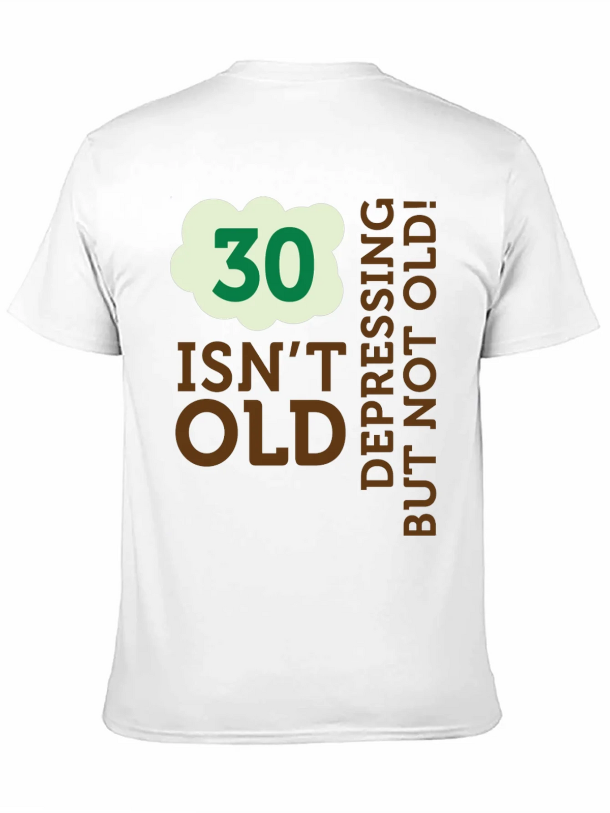 30 Isnt Old Funny Birthday T-Shirt product image 10