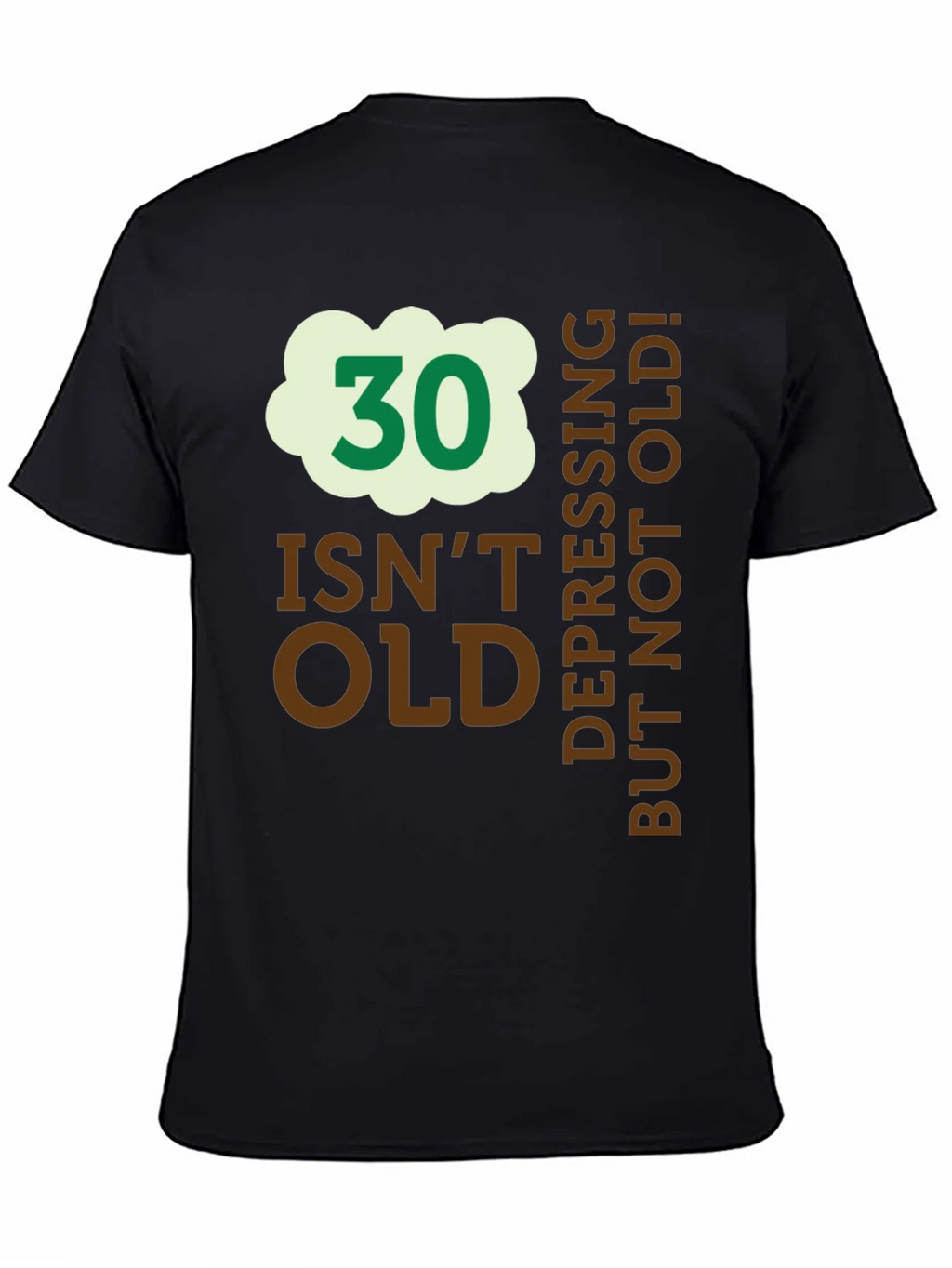 30 Isnt Old Funny Birthday T-Shirt product image 4