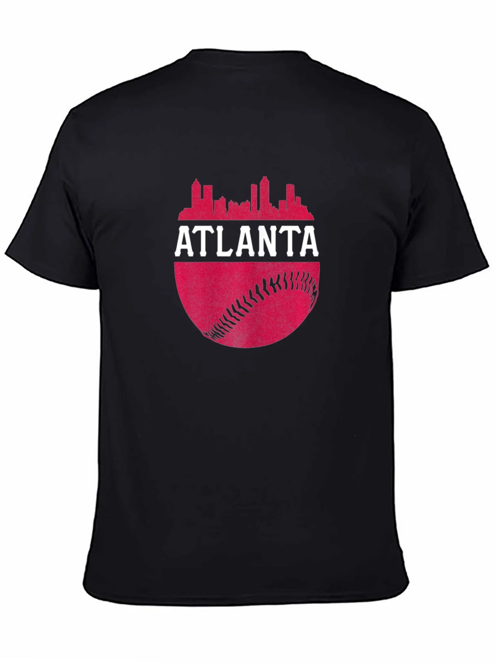 Atlanta Skyline Baseball T-Shirt product image 4