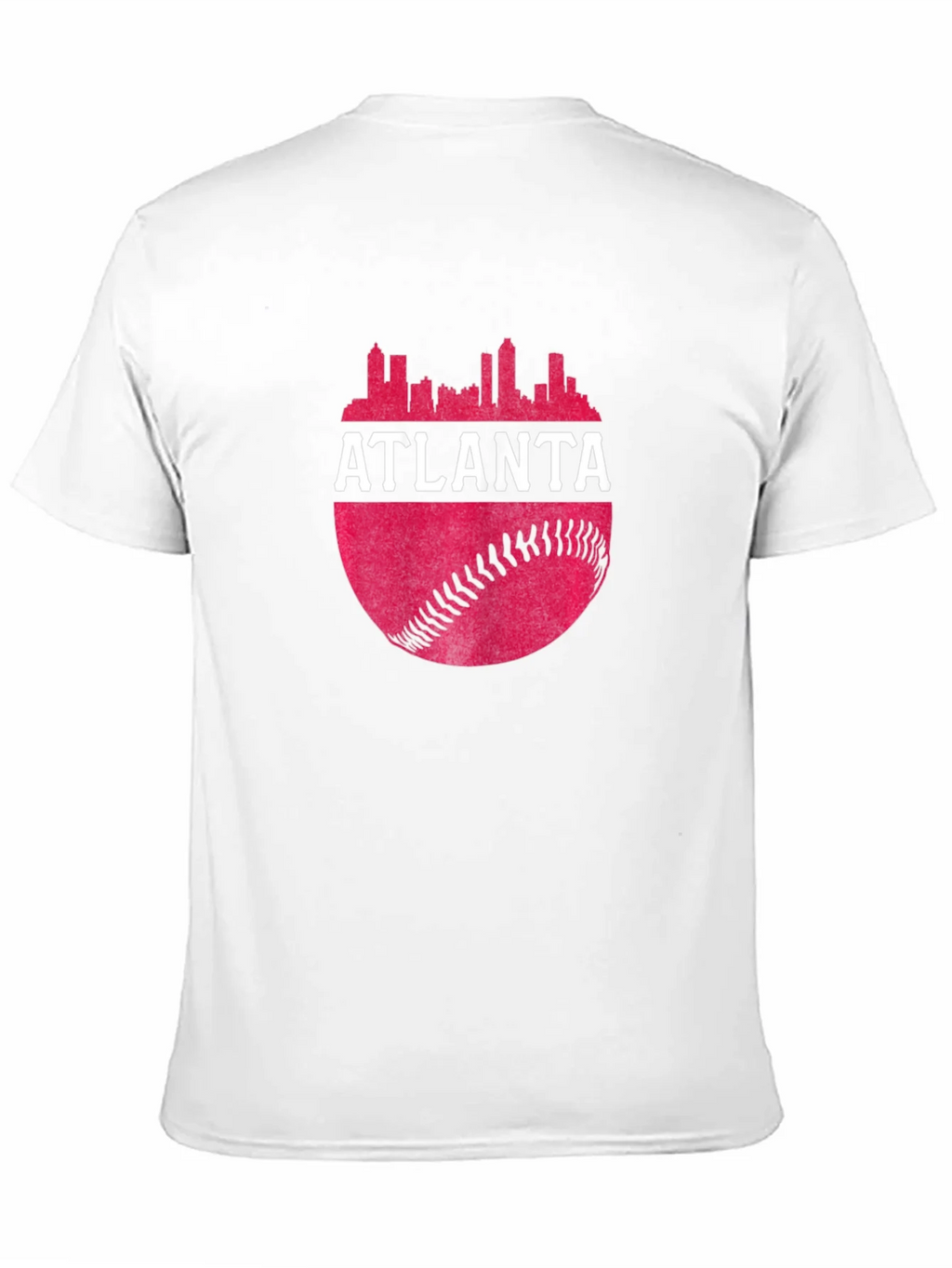 Atlanta Skyline Baseball T-Shirt product image 10