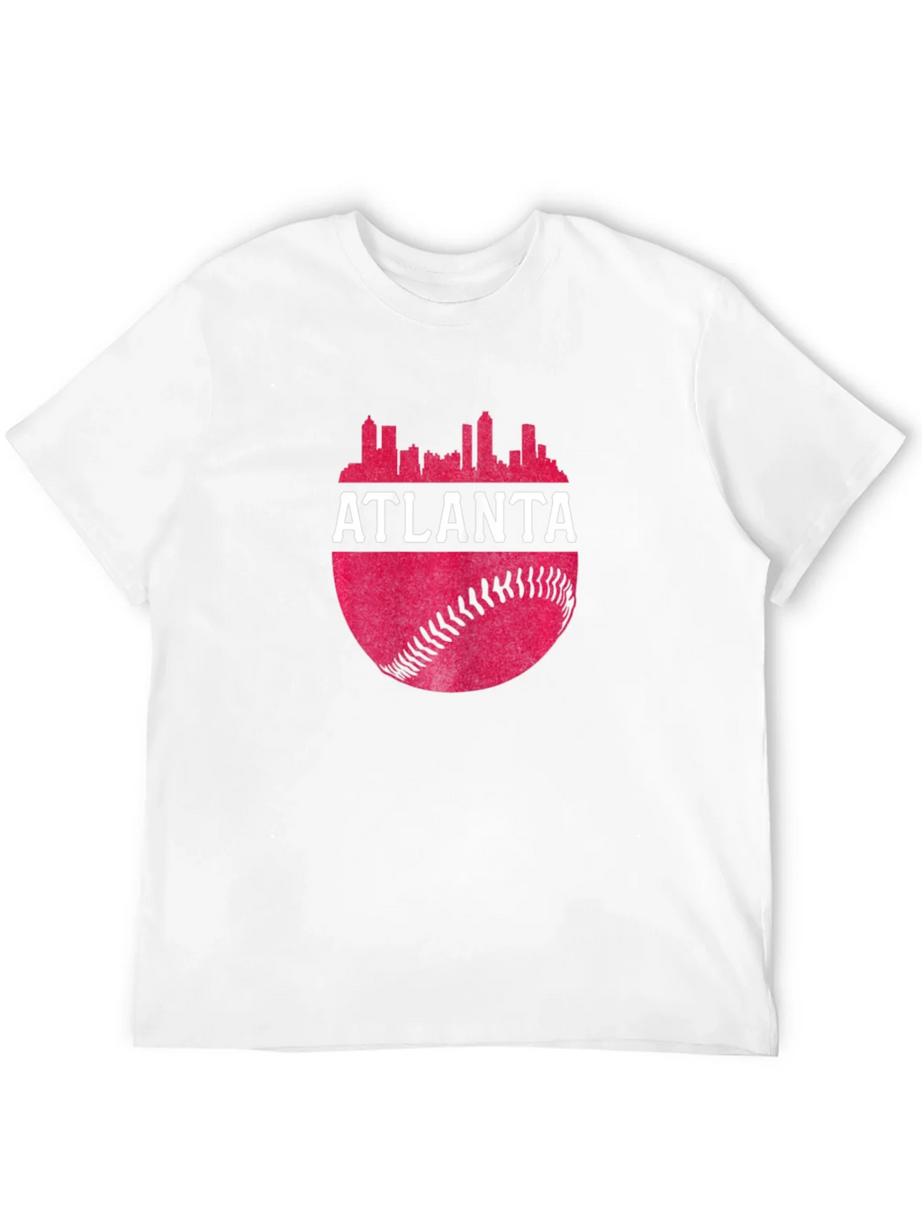 Atlanta Skyline Baseball T-Shirt product image 11
