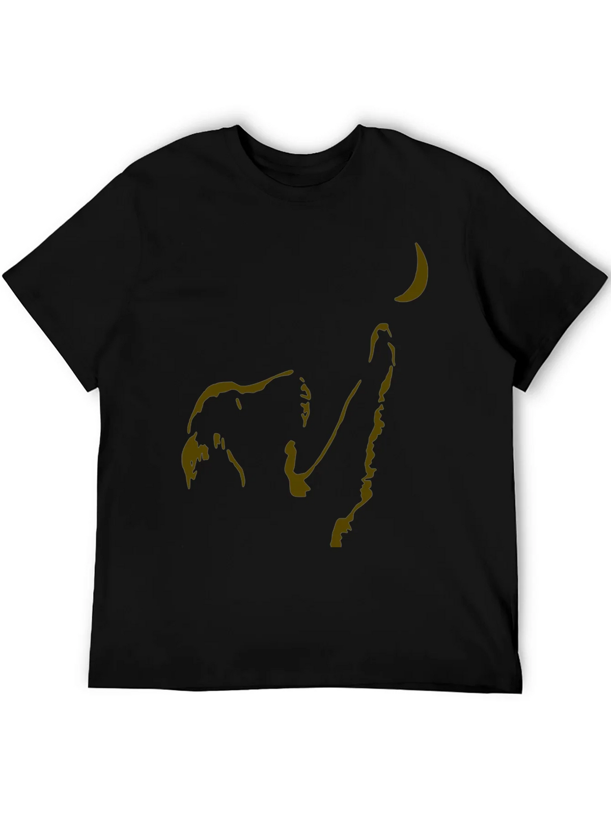 Elephant Reaching for Moon Graphic T-Shirt product image 5