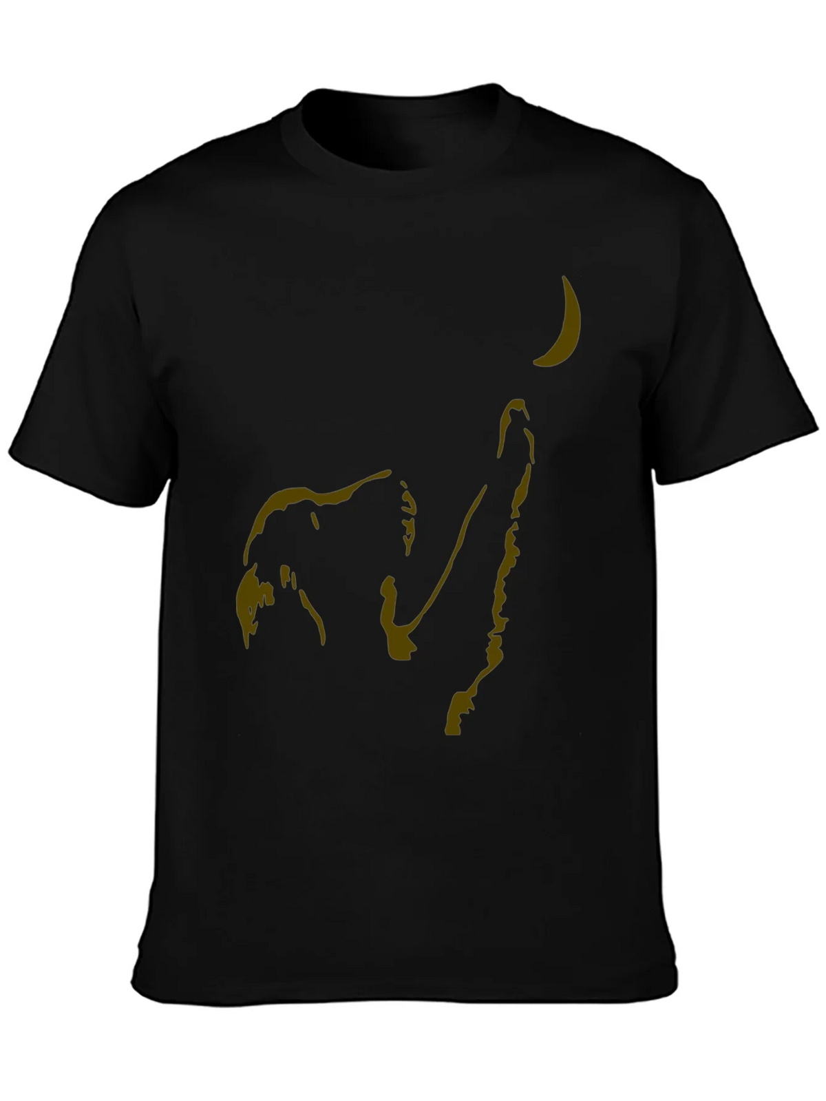 Elephant Reaching for Moon Graphic T-Shirt product image 3