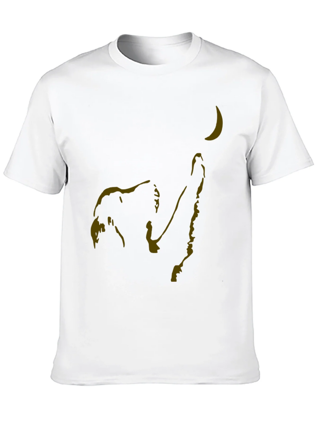 Elephant Reaching for Moon Graphic T-Shirt product image 9