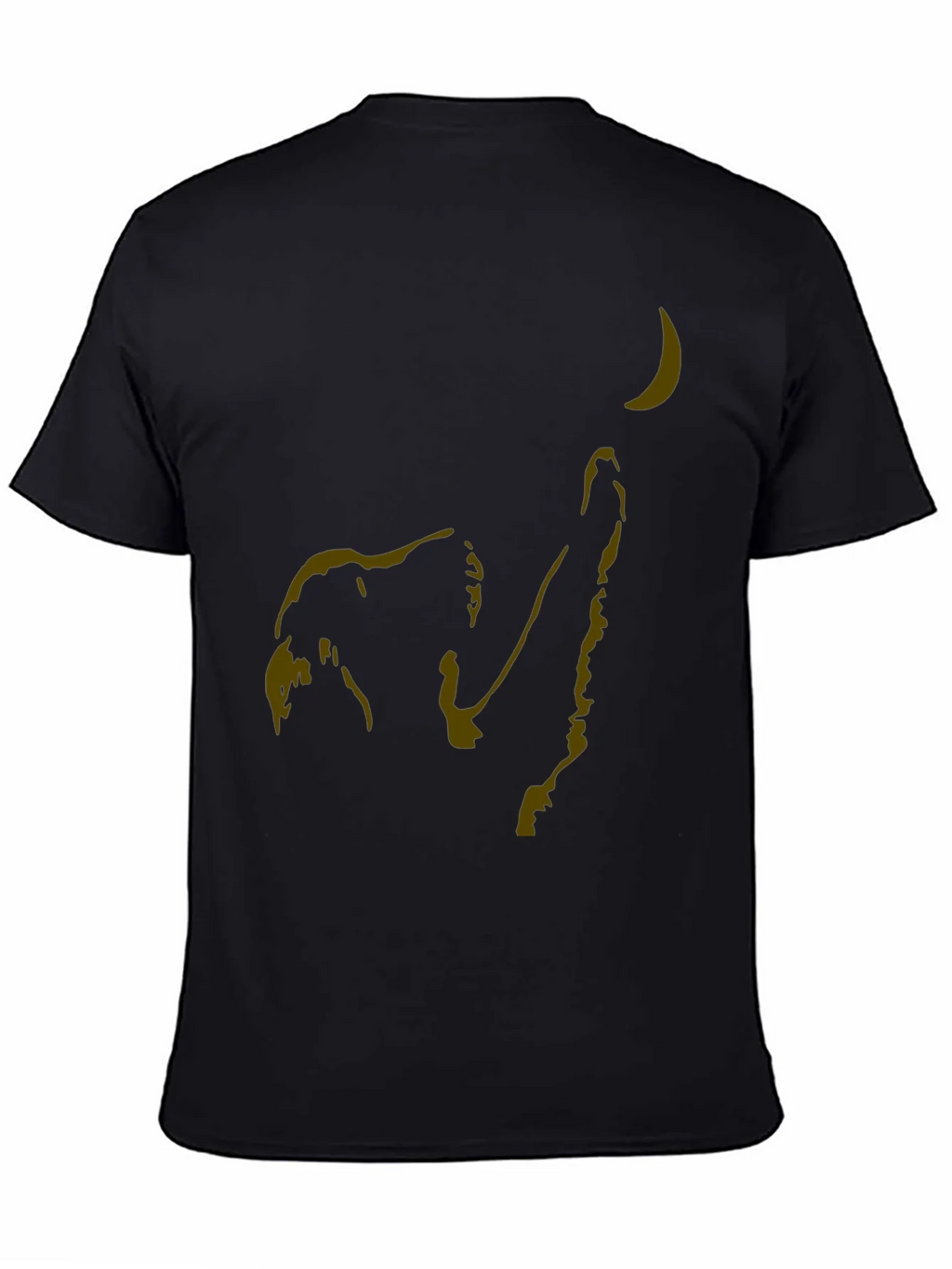 Elephant Reaching for Moon Graphic T-Shirt product image 4