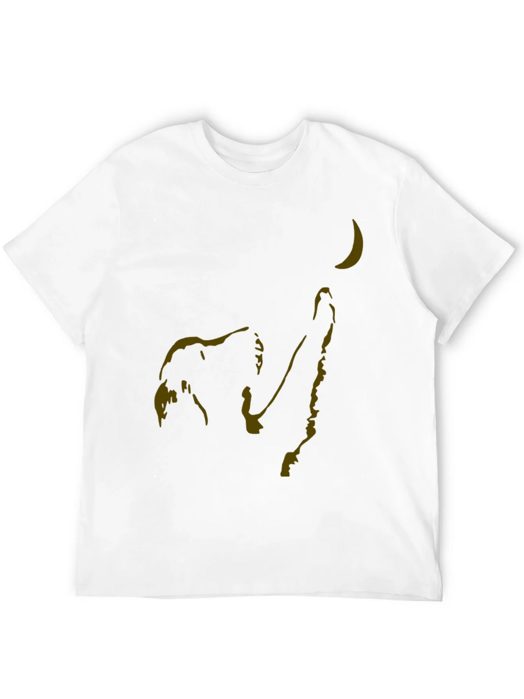 Elephant Reaching for Moon Graphic T-Shirt product image 11