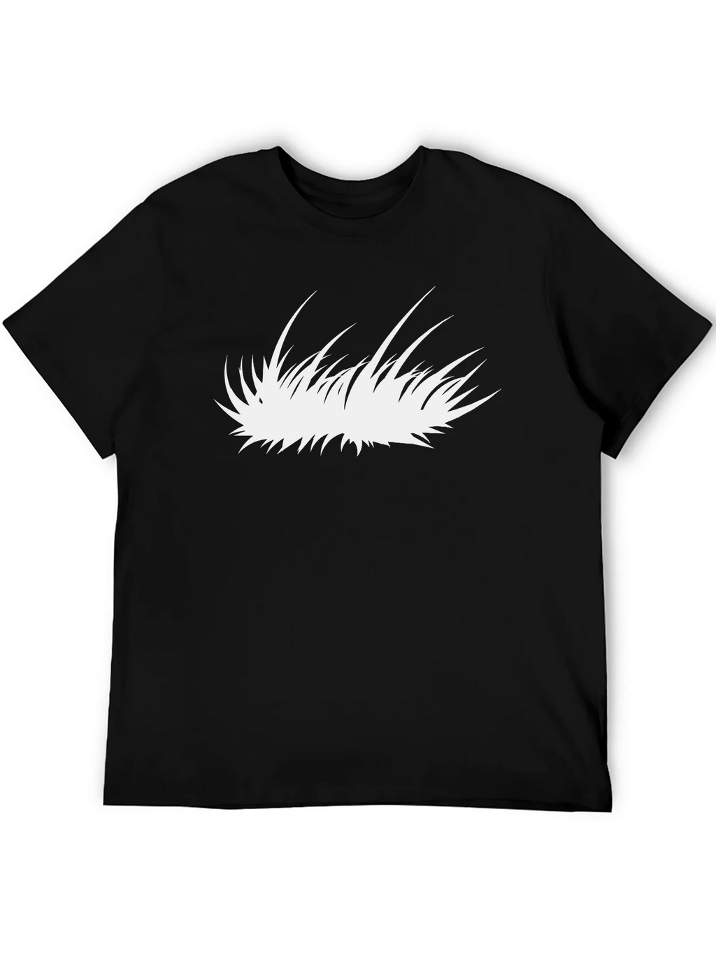 Graphic Tee - Abstract White Blade of Grass Design product image 5