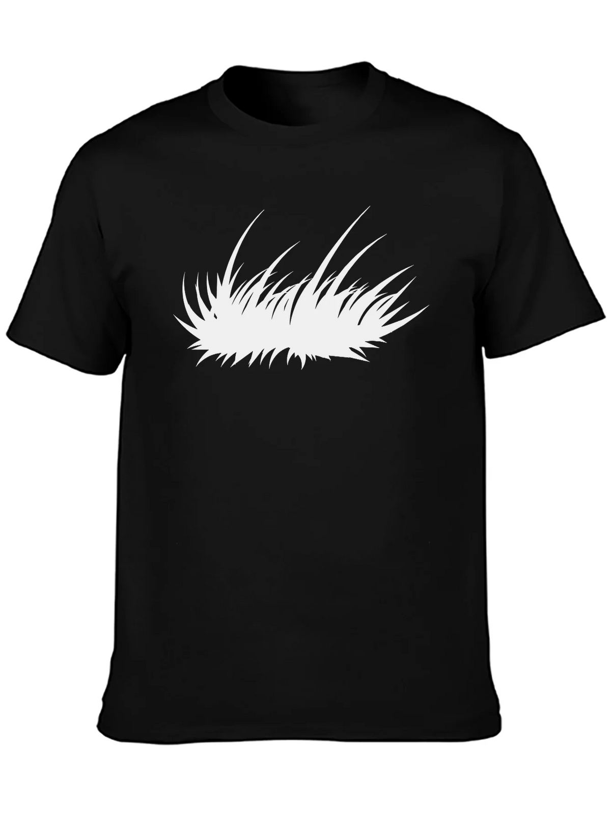Graphic Tee - Abstract White Blade of Grass Design product image 3