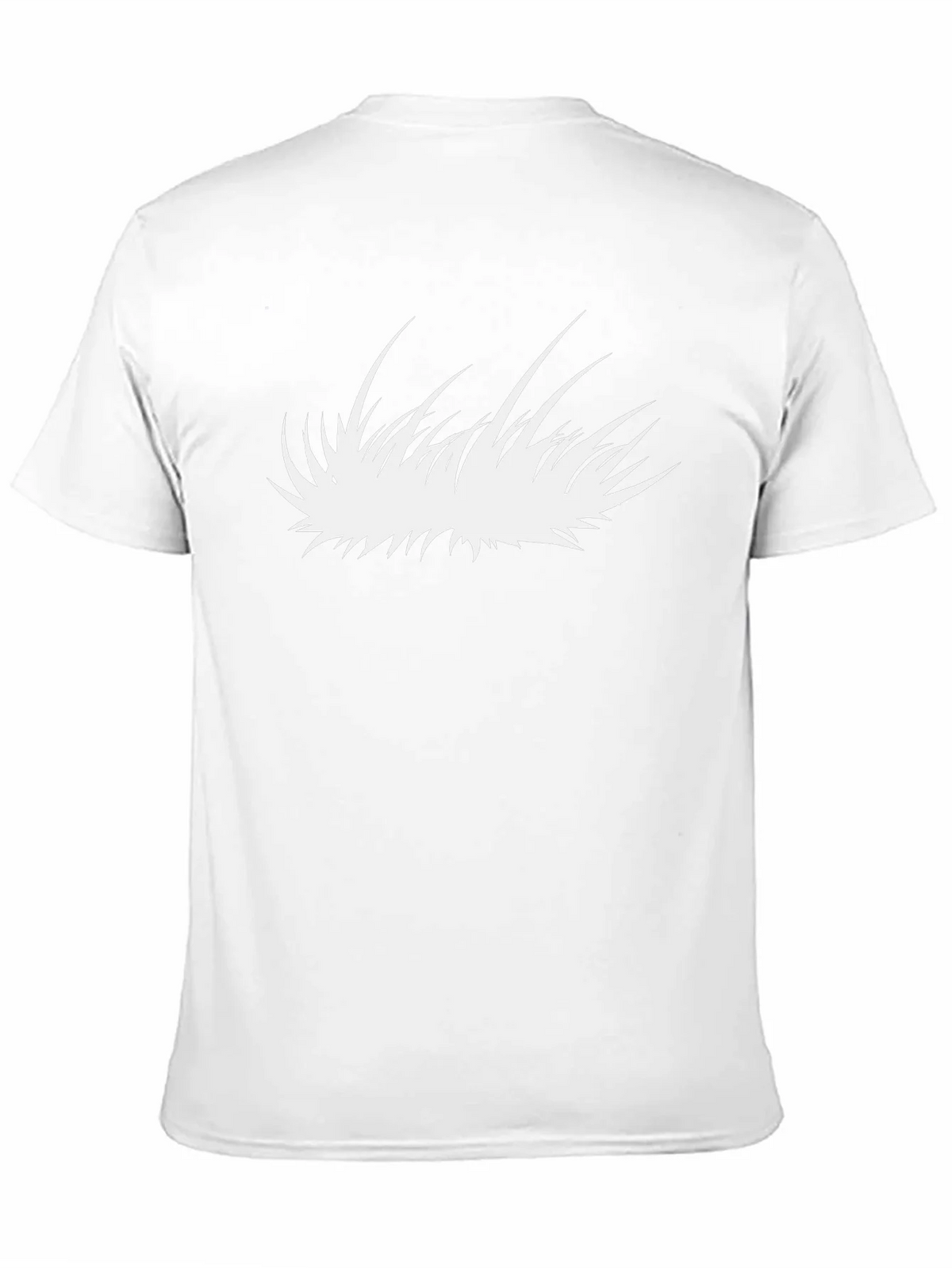 Graphic Tee - Abstract White Blade of Grass Design product image 10