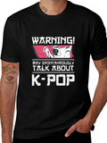 Warning K-Pop Anime Fan T-Shirt product image 1