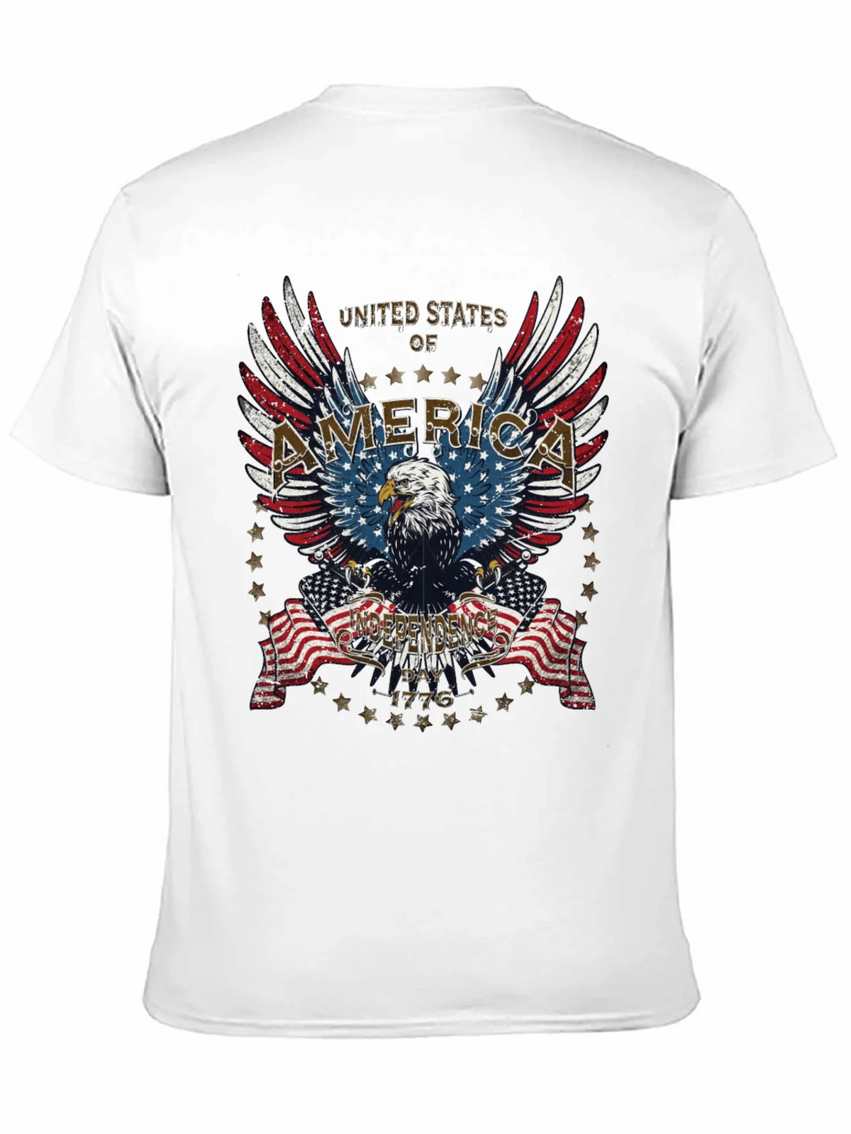 USA Eagle Independence Day T-Shirt product image 10