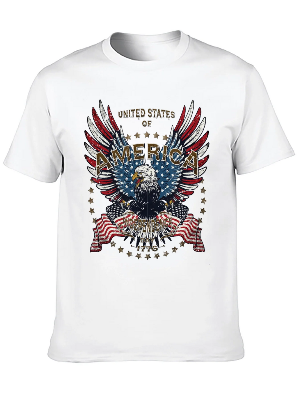 USA Eagle Independence Day T-Shirt product image 9