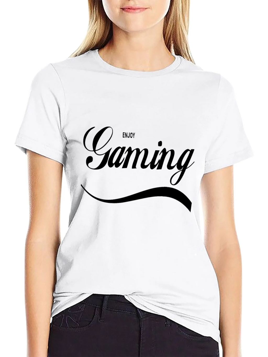 Enjoy Gaming T-Shirt - Classic Black Tee product image 7