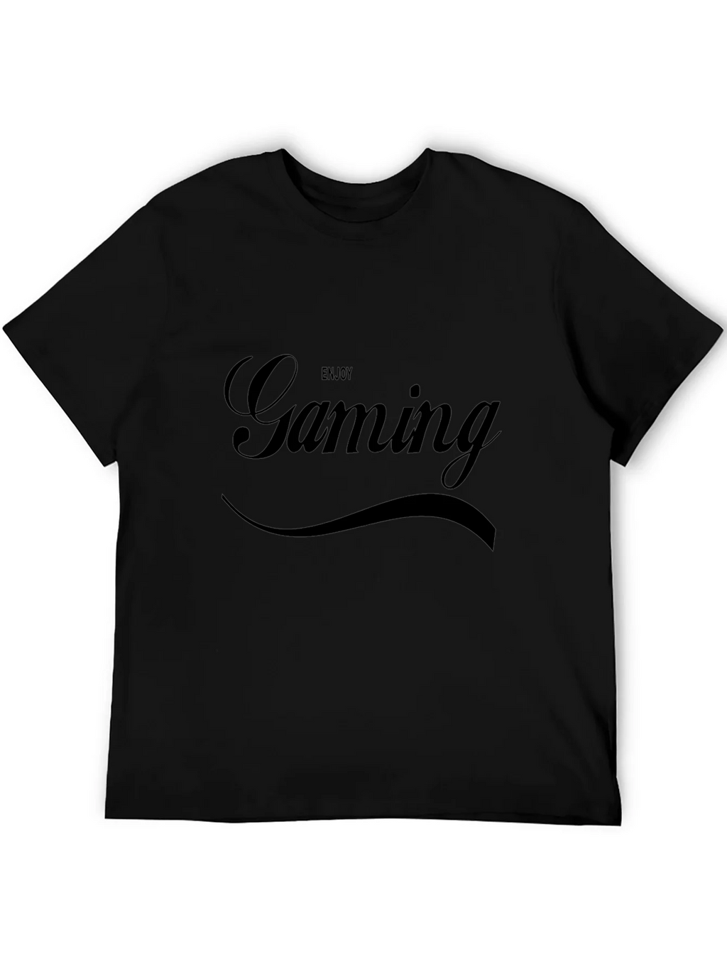 Enjoy Gaming T-Shirt - Classic Black Tee product image 4