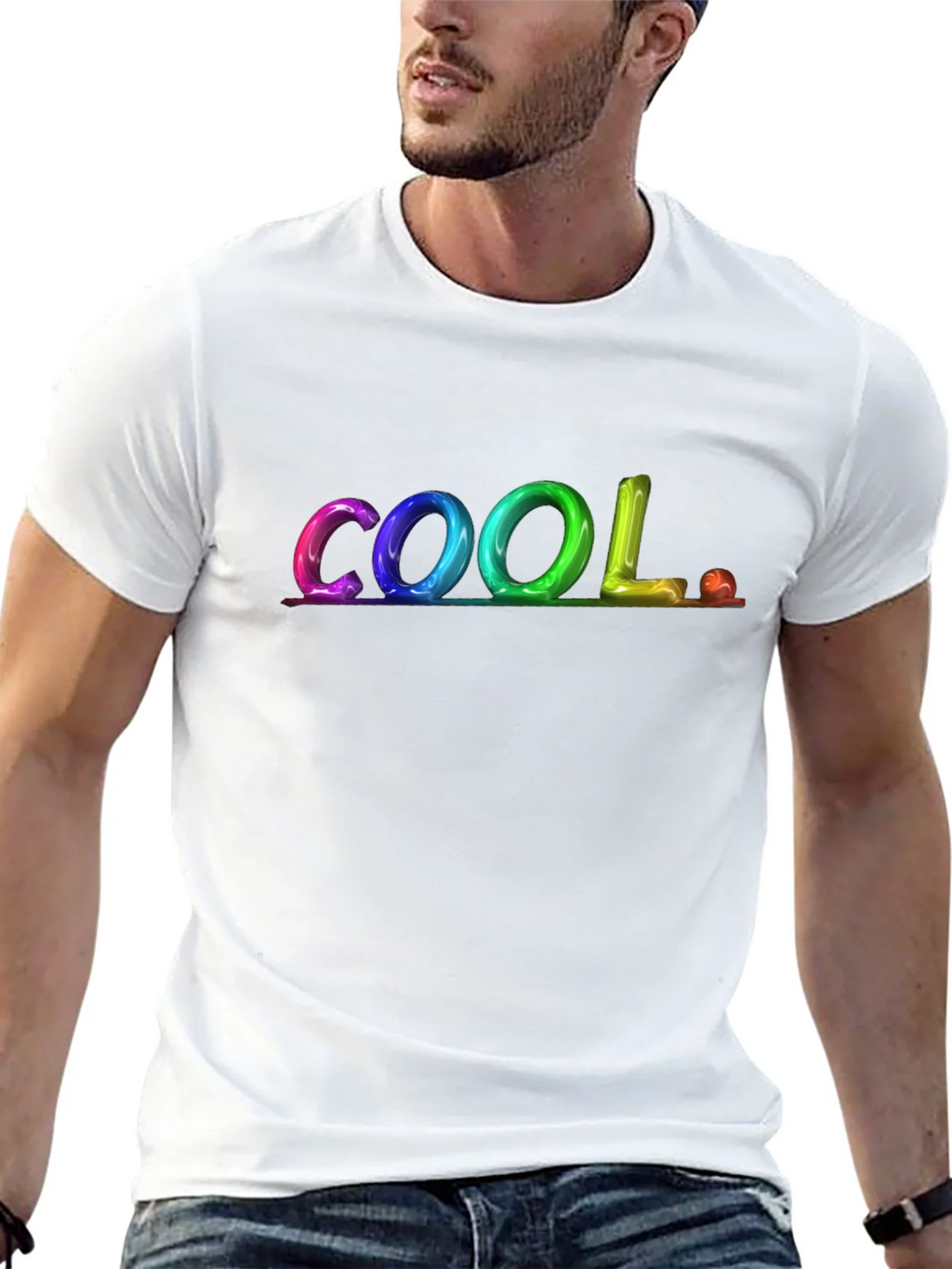 Cool Graphic Print Black T-Shirt product image 12