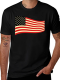 American Flag Graphic Tee - Patriotic USA T-Shirt product image 1
