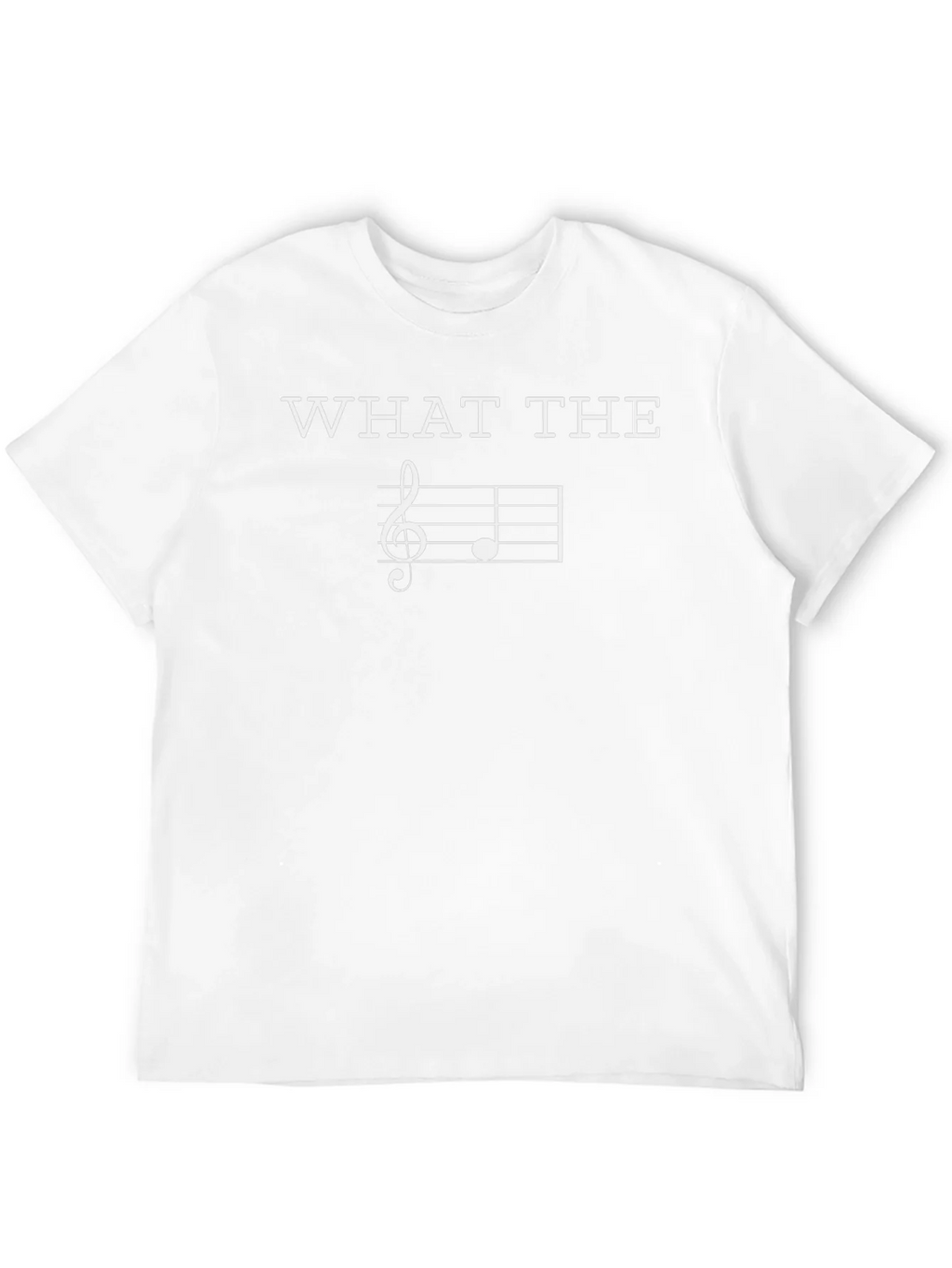 What the F? Music Note T-Shirt product image 11